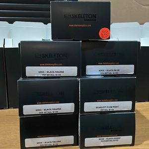 Bundle of Skeleton Optics 6 Knox (3-Orange; 2 Blue; 1 Green) and 1 pair Scarlett
